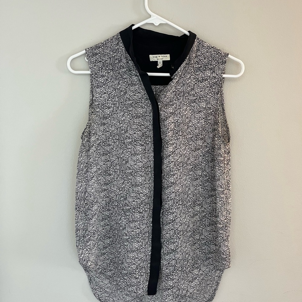 Rag & Bone 100% Silk Blouse